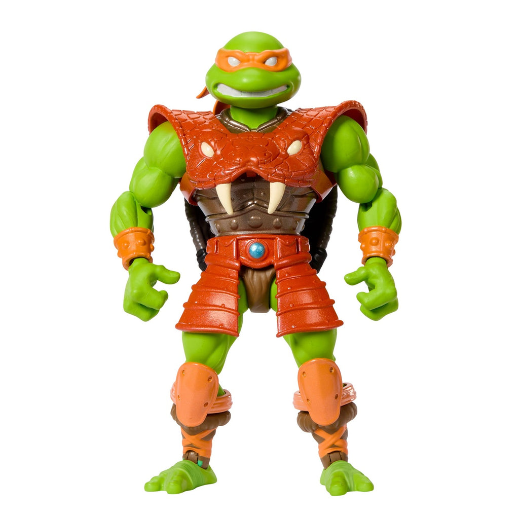 Produktbild MOTU x TMNT: Turtles of Grayskull Actionfigur Michelangelo 14 cm