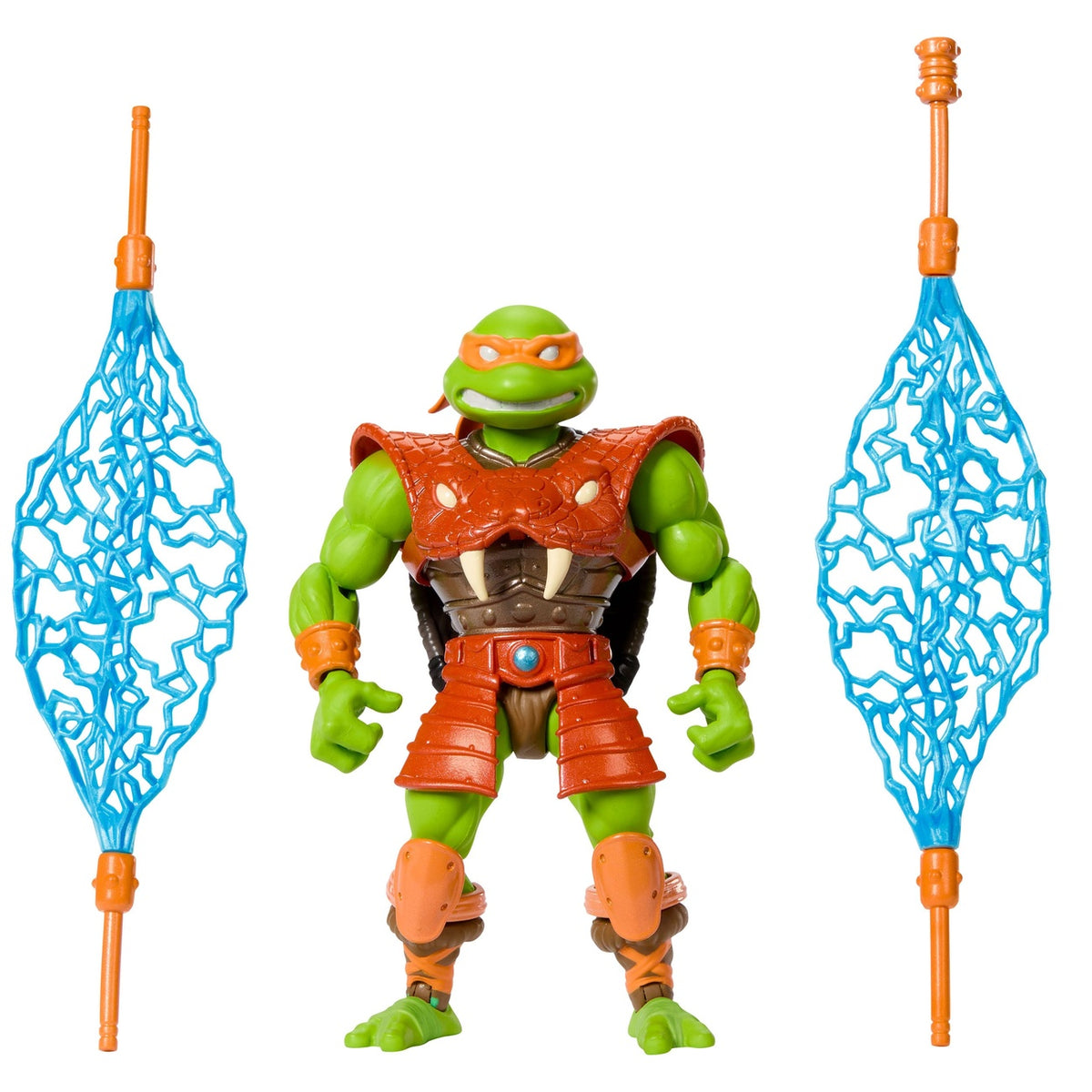 Produktbild MOTU x TMNT: Turtles of Grayskull Actionfigur Michelangelo 14 cm