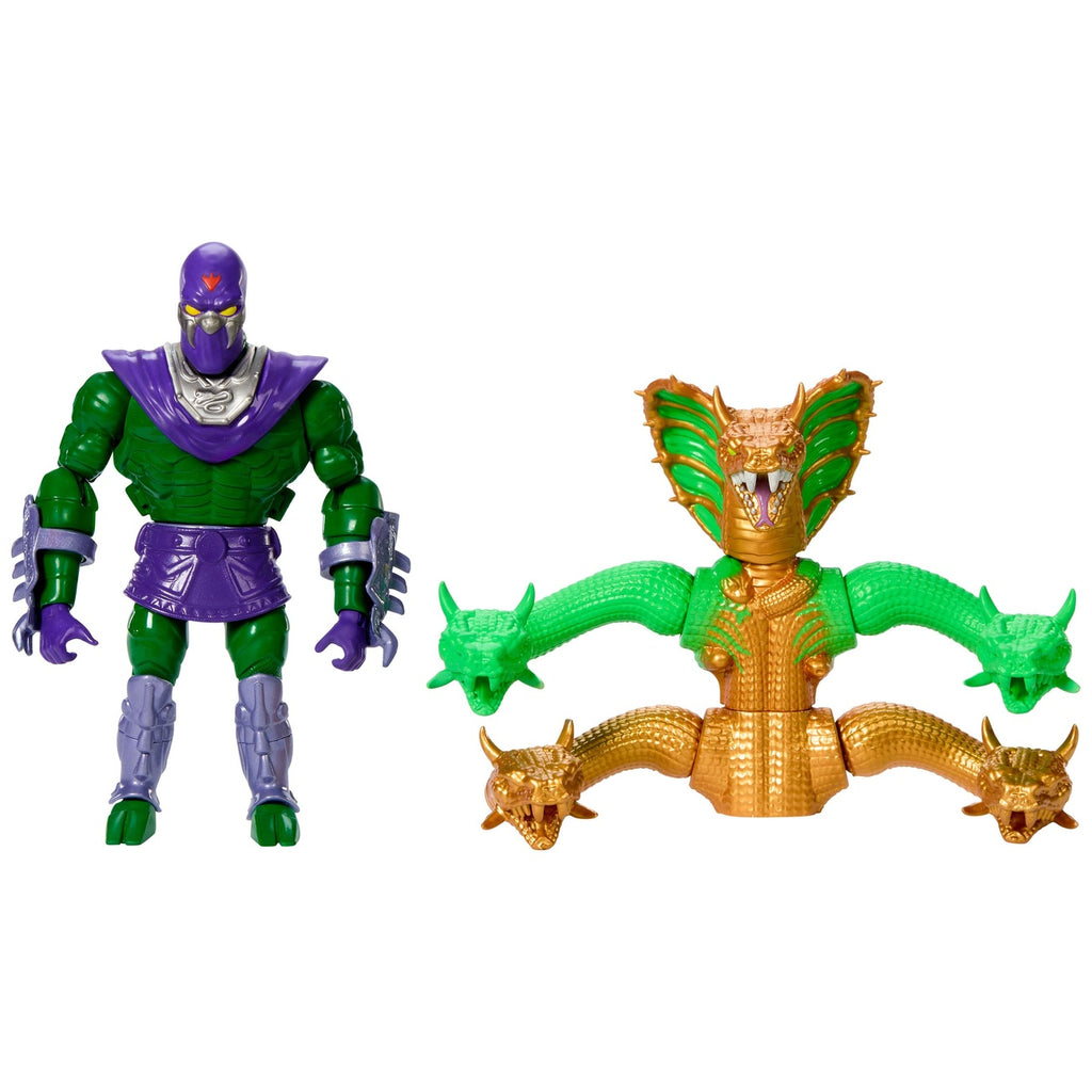 Produktbild MOTU x TMNT: Turtles of Grayskull Deluxe Actionfigur King Hiss 14 cm
