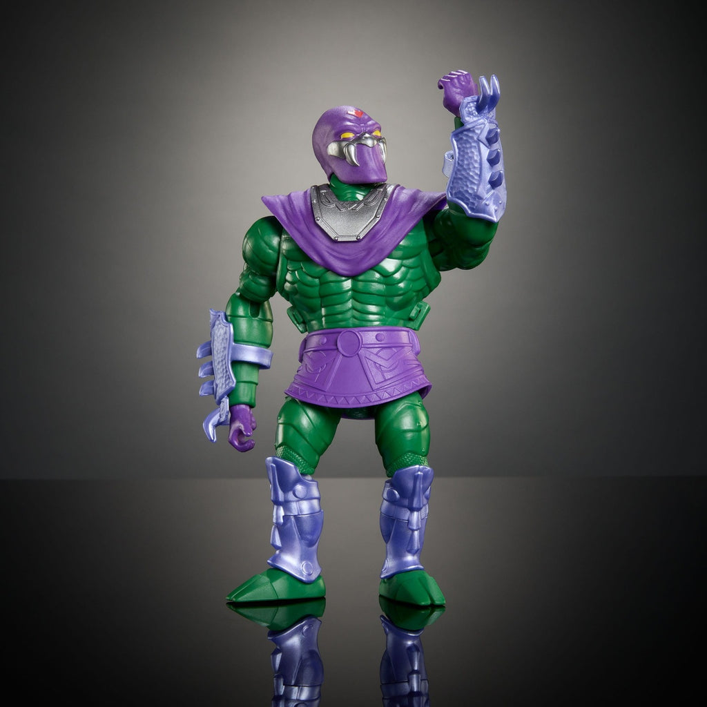Produktbild MOTU x TMNT: Turtles of Grayskull Deluxe Actionfigur King Hiss 14 cm
