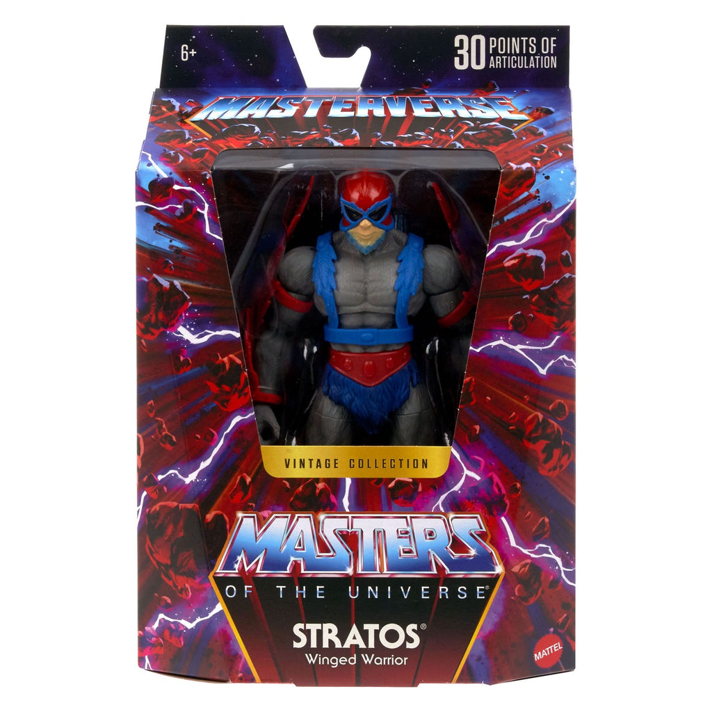 Produktbild Masters of the Universe Masterverse Vintage Collection Actionfigur Stratos 18 cm