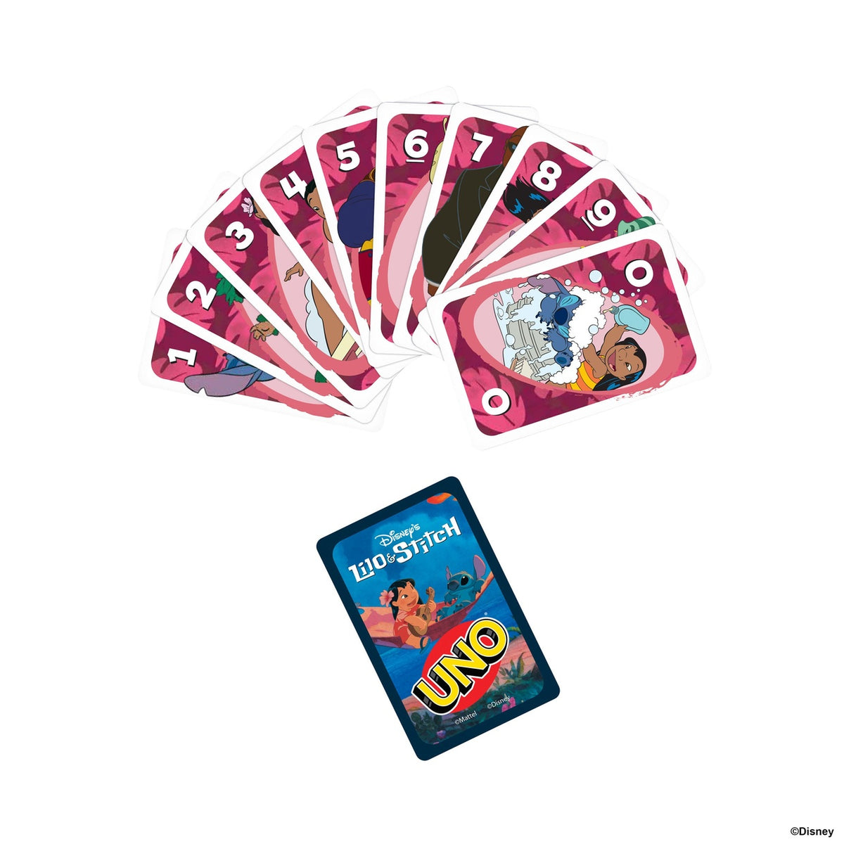 Produktbild Lilo & Stitch Kartenspiel UNO