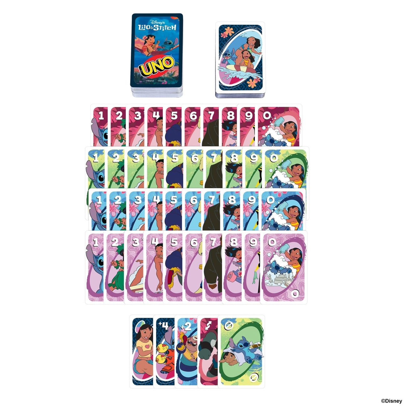 Produktbild Lilo & Stitch Kartenspiel UNO