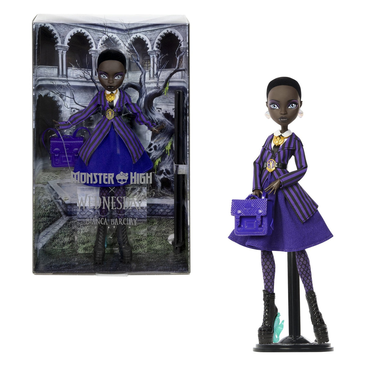 Produktbild Monster High x Wednesday Puppe Bianca Barclay