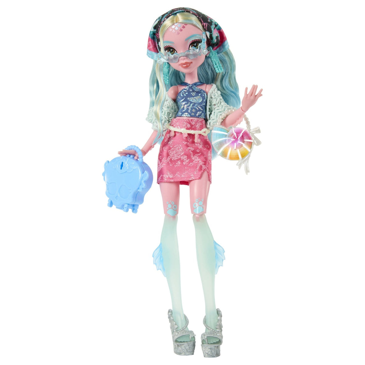 Produktbild Monster High Skulltimate Secrets Puppe Destination: Gore-geous Oasis - Lagoona Blue