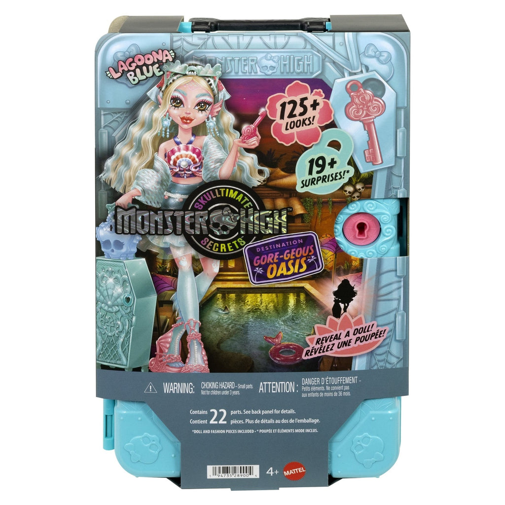 Produktbild Monster High Skulltimate Secrets Puppe Destination: Gore-geous Oasis - Lagoona Blue
