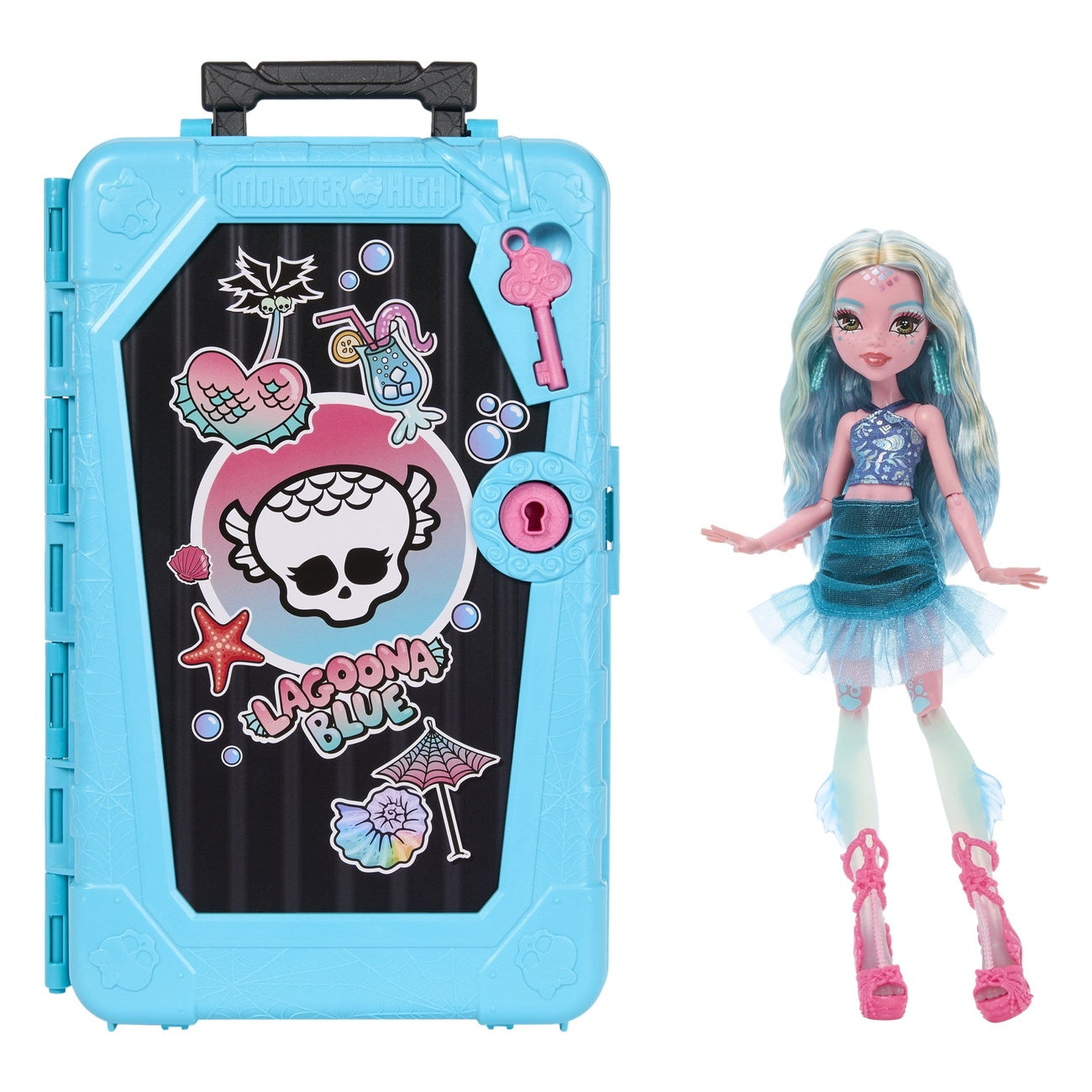 Produktbild Monster High Skulltimate Secrets Puppe Destination: Gore-geous Oasis - Lagoona Blue