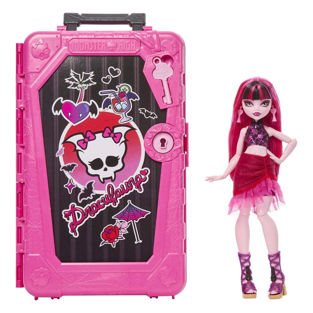 Produktbild Monster High Skulltimate Secrets Puppe Destination: Gore-geous Oasis - Draculaura