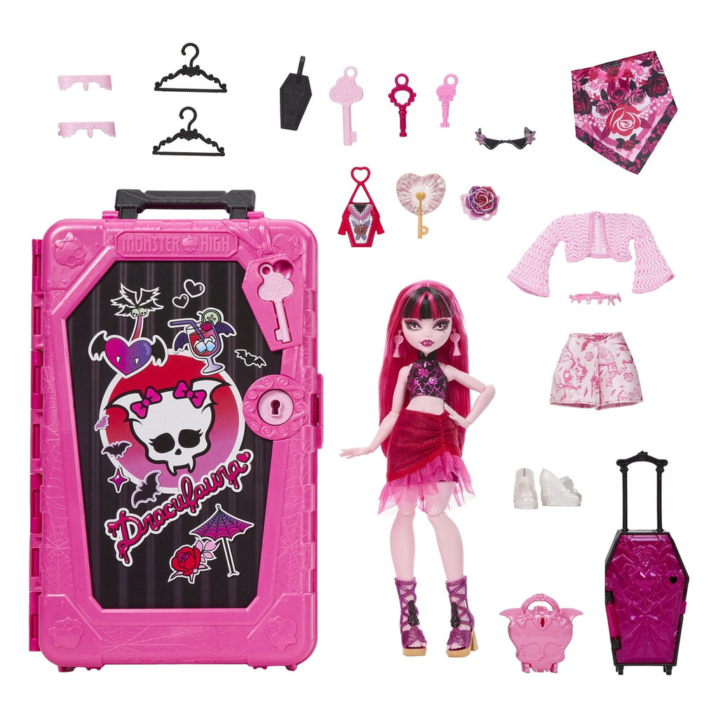Produktbild Monster High Skulltimate Secrets Puppe Destination: Gore-geous Oasis - Draculaura