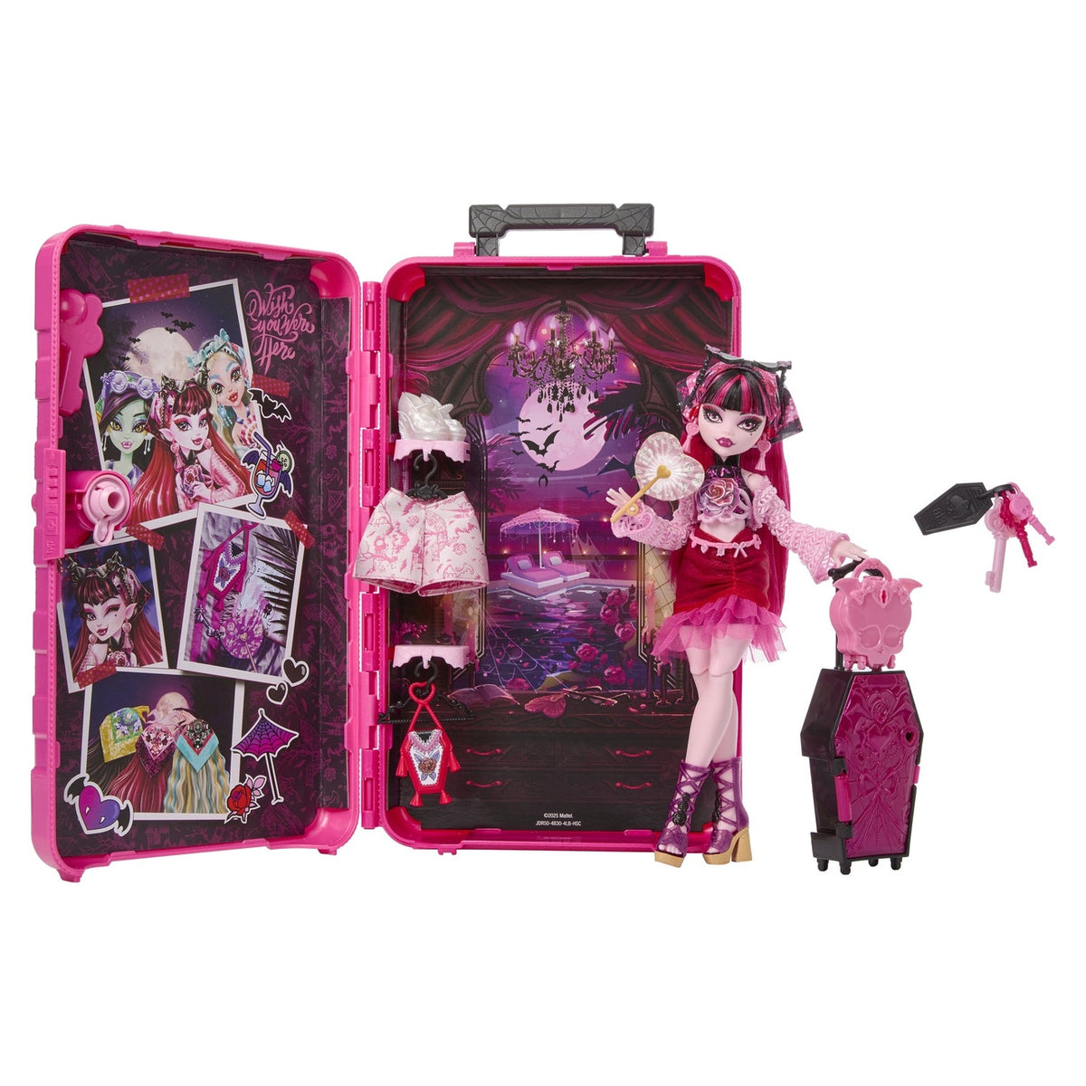 Produktbild Monster High Skulltimate Secrets Puppe Destination: Gore-geous Oasis - Draculaura