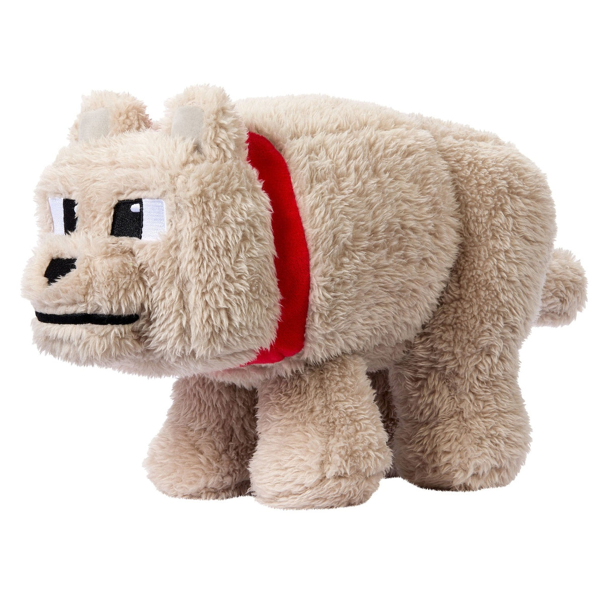 Produktbild Ein Minecraft Film Plüschfigur Dennis der Wolf 20 cm