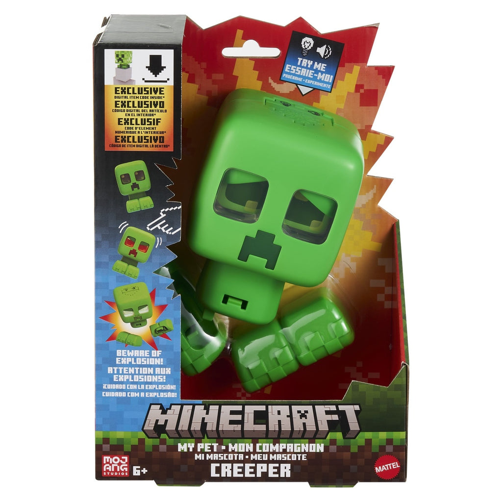 Produktbild Minecraft Interaktive Figur My Pet Creeper 14 cm