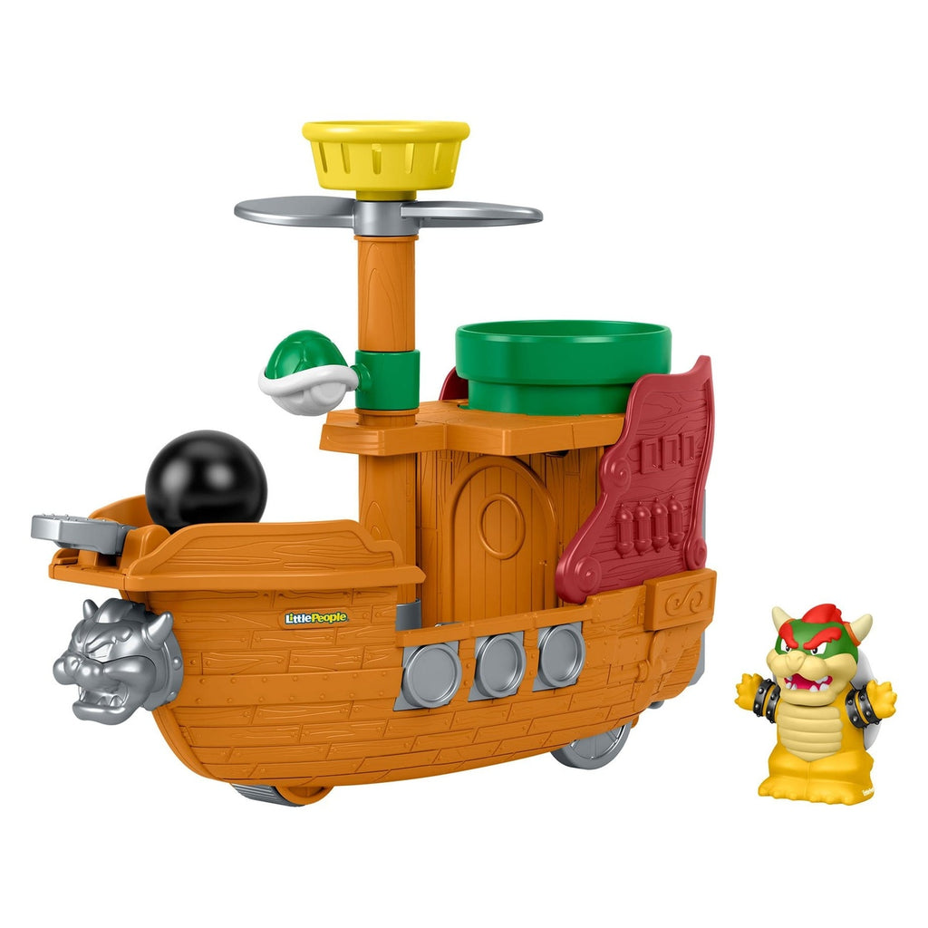 Produktbild My Mario Little People Spielset Bowsers Luftschiff