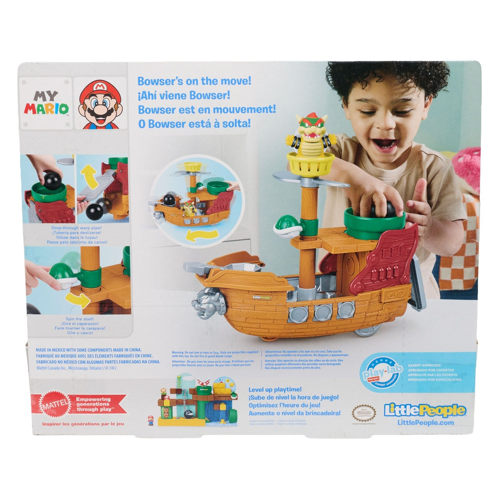 Produktbild My Mario Little People Spielset Bowsers Luftschiff