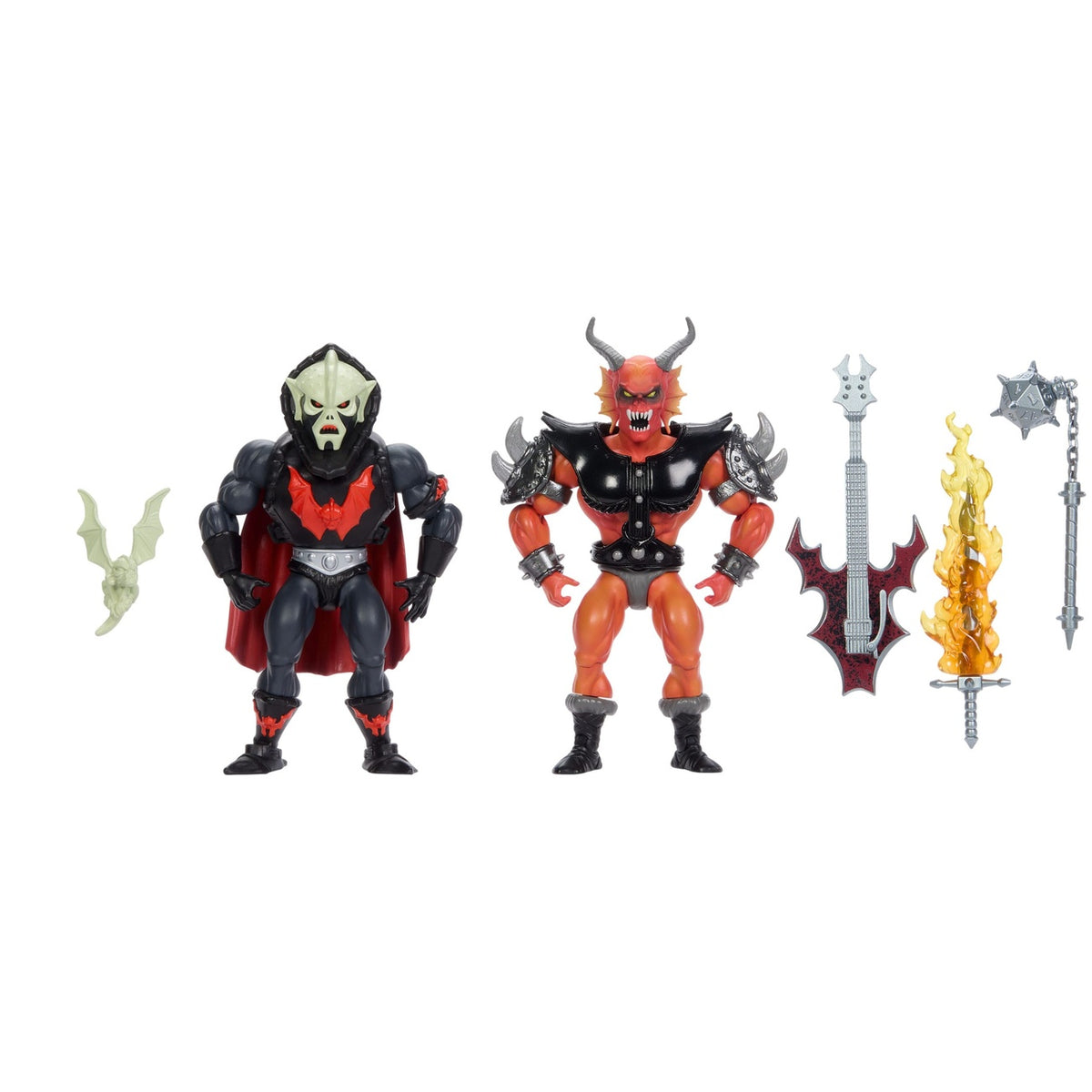 Produktbild Masters of the Universe x Stranger Things Origins Actionfiguren 2er-Pack Hordak & Hellfire-Man 14 cm