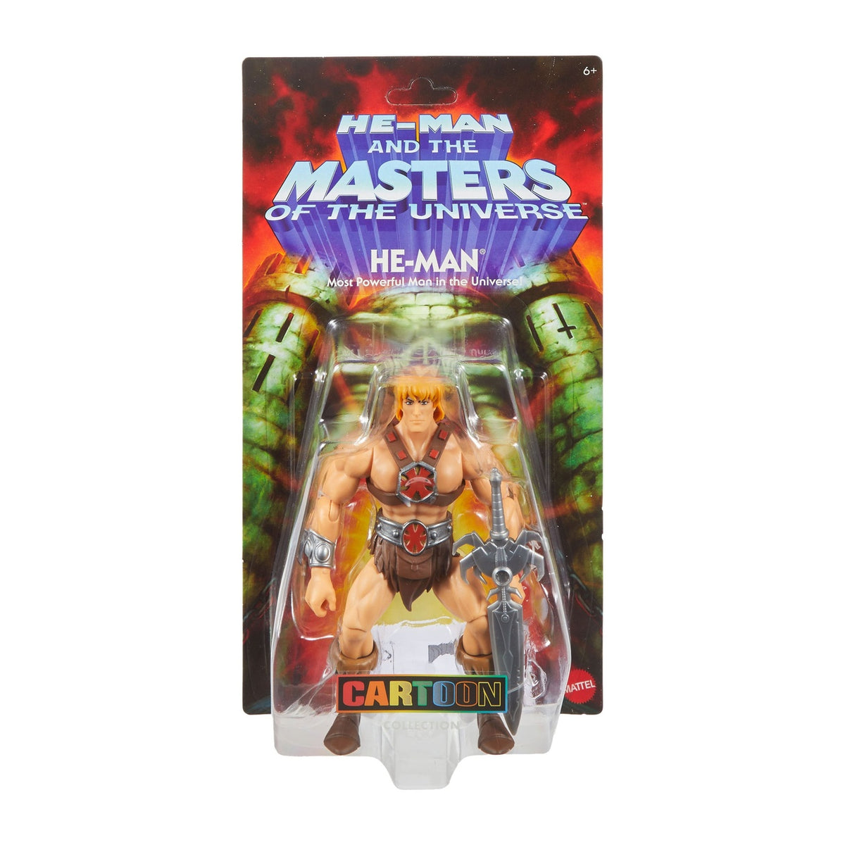 Produktbild Masters of the Universe Origins Actionfigur Cartoon Collection: He-Man 14 cm