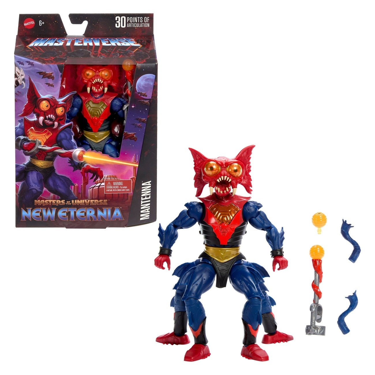 Produktbild Masters of the Universe: New Eternia Masterverse Actionfigur Mantenna 18 cm