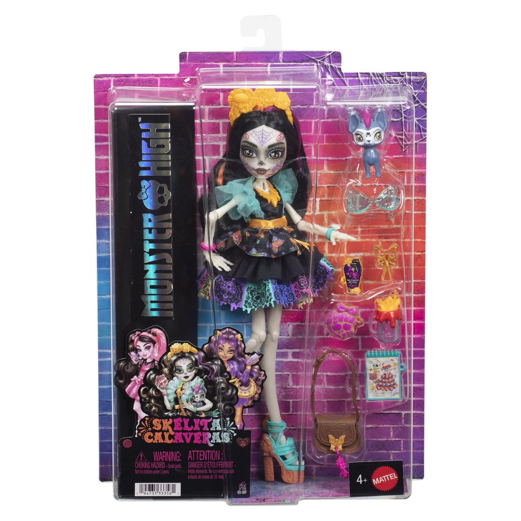 Produktbild Monster High Puppe Skelita Calaveras