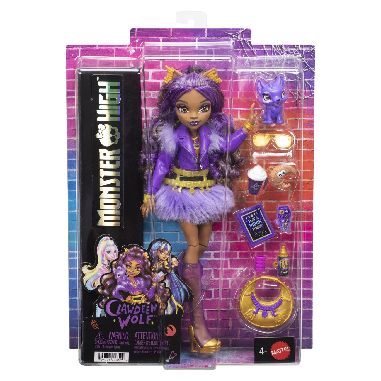 Product image Monster High Doll Clawdeen Wolf