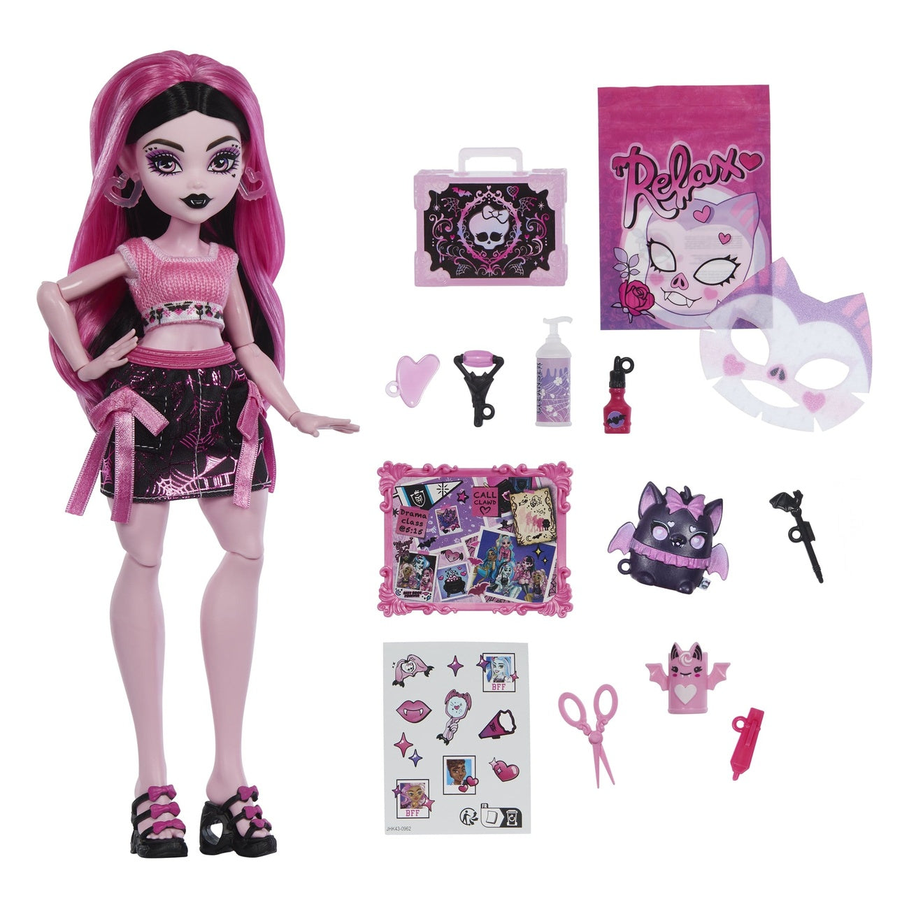 Produktbild Monster High Self-Scare Secrets Puppe Draculaura