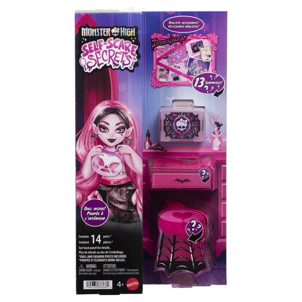 Produktbild Monster High Self-Scare Secrets Puppe Draculaura