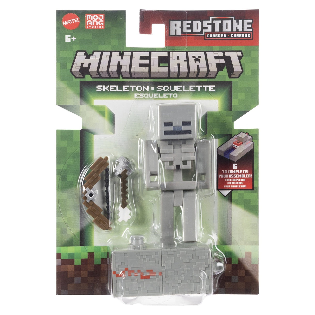 Produktbild Minecraft Actionfigur Skelett 8 cm