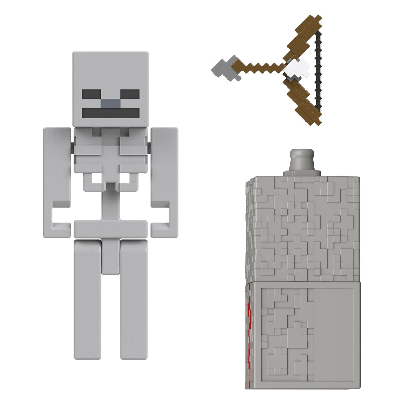 Produktbild Minecraft Actionfigur Skelett 8 cm
