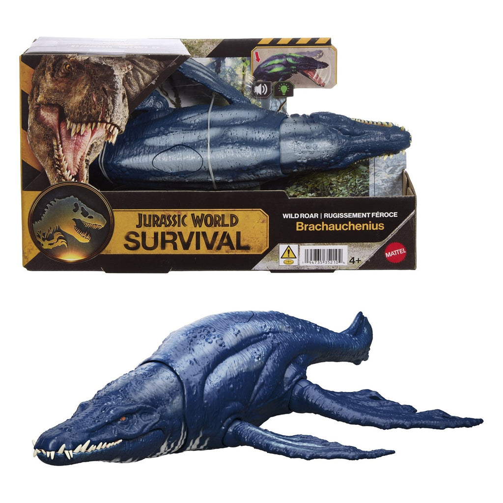 Produktbild Jurassic World: Survival Actionfigur Wild Roar Brachauchenius