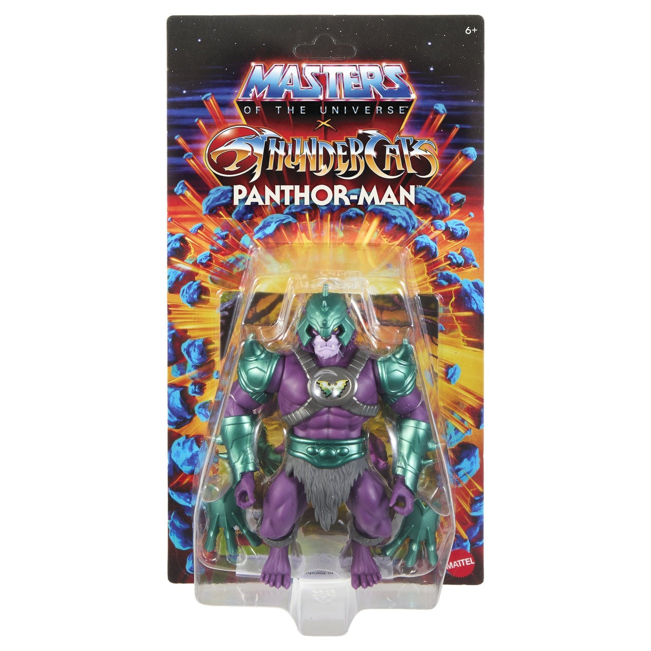 Produktbild Masters of the Universe x ThunderCats Actionfigur Panthor Man 14 cm