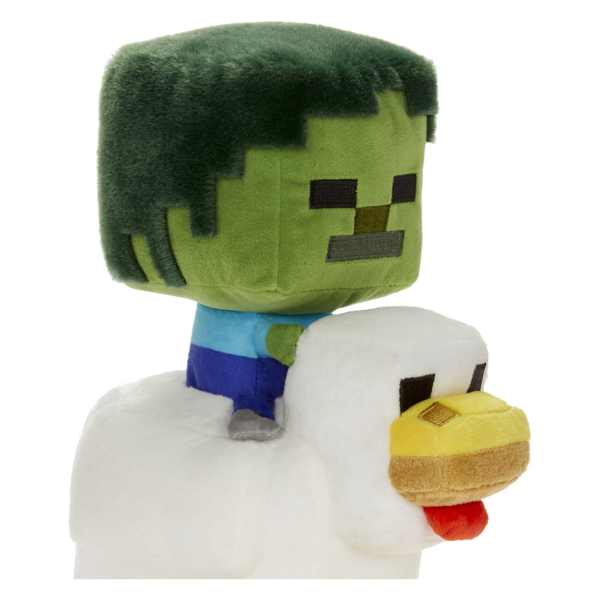 Produktbild Minecraft Deluxe Plüschfigur Chicken Jockey 20 cm
