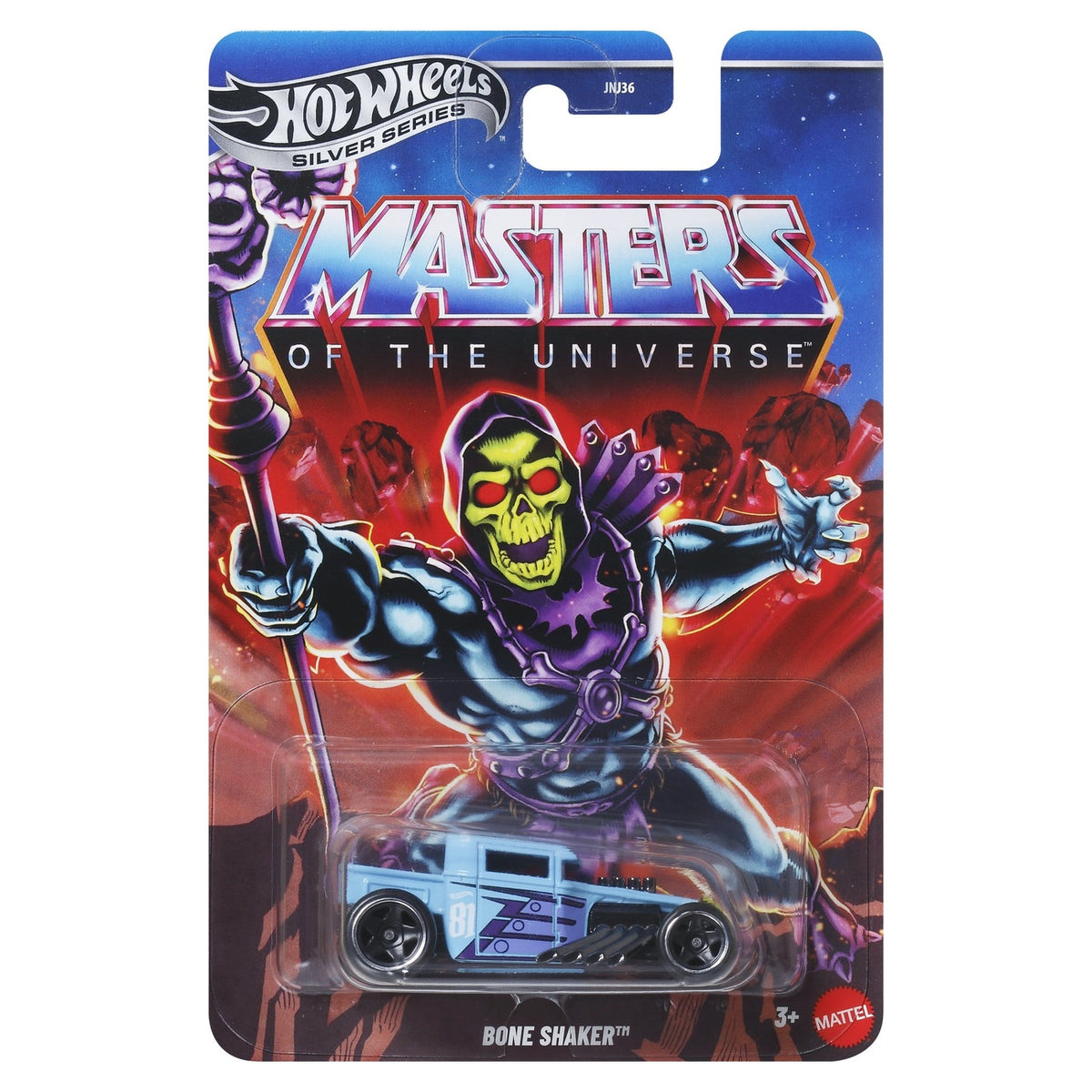 Produktbild Masters of the Universe Silver Series Die-Cast Fahrzeug 1/64 Bone Shaker