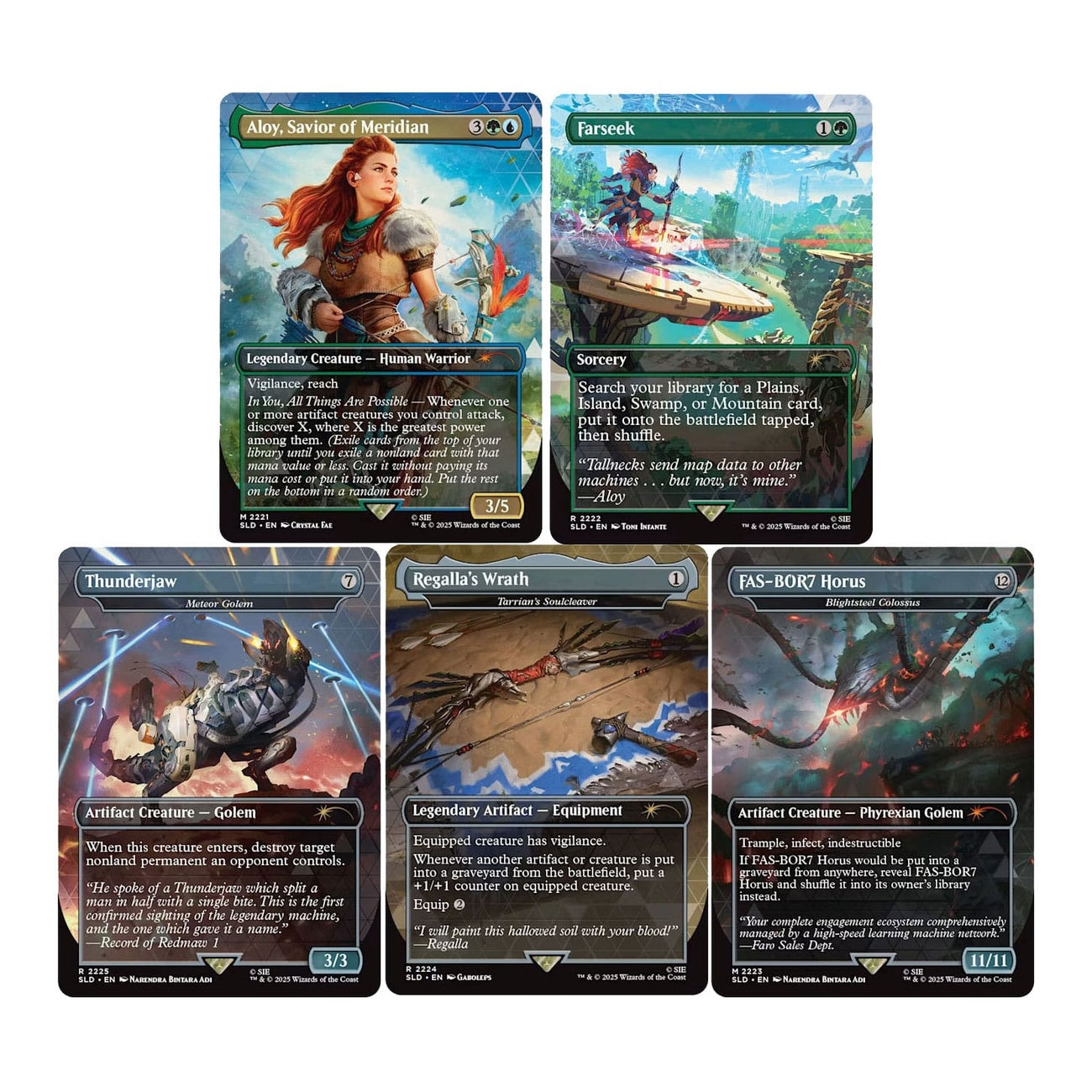 Produktbild Magic the Gathering Secret Lair x PlayStation: Horizon: Into the Forbidden West englisch