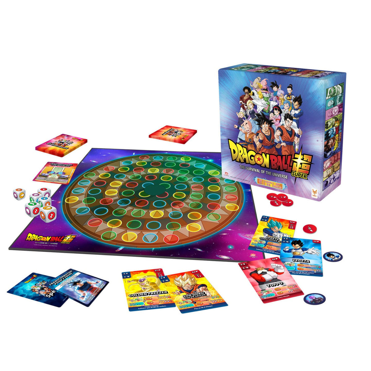 Produktbild Dragon Ball Super Brettspiel The Survival of the Universe *Englische Version*
