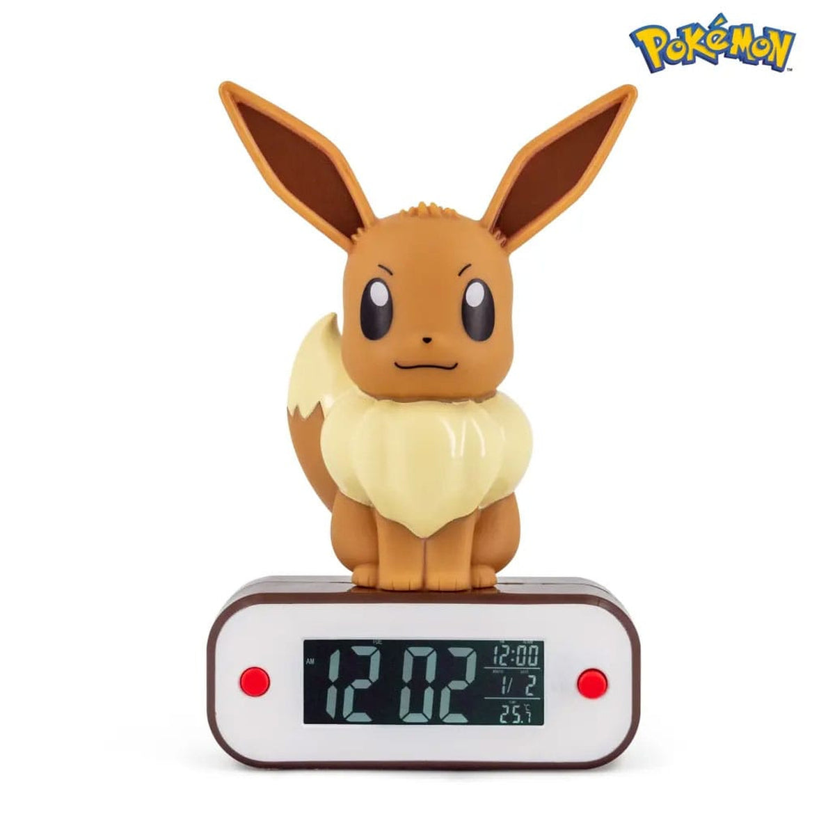 Produktbild Pokémon Wecker mit Leuchtfunktion Eevee 18 cm