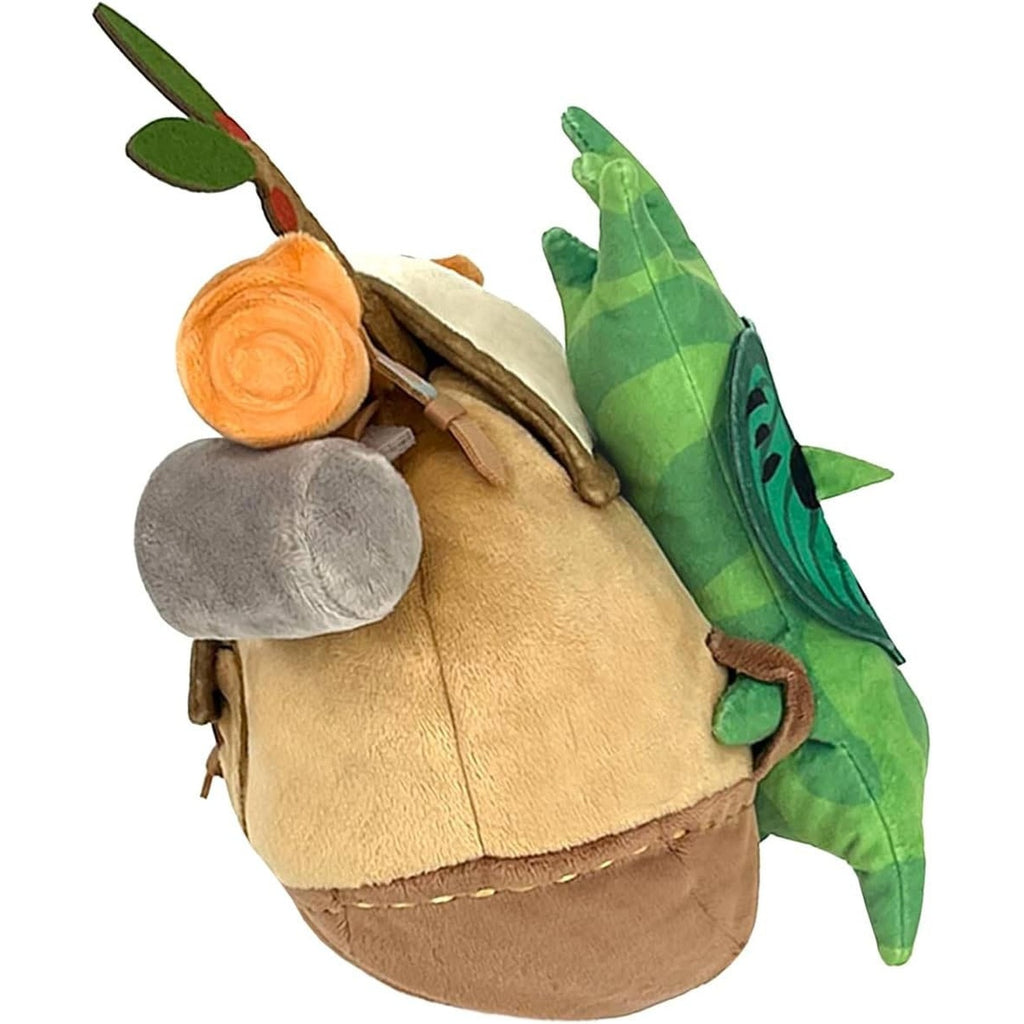 Produktbild The Legend of Zelda: Tears of the Kingdom Plüschfigur ZP04 Korok with Backpack Brown 17 cm