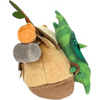 Produktbild The Legend of Zelda: Tears of the Kingdom Plüschfigur ZP04 Korok with Backpack Brown 17 cm