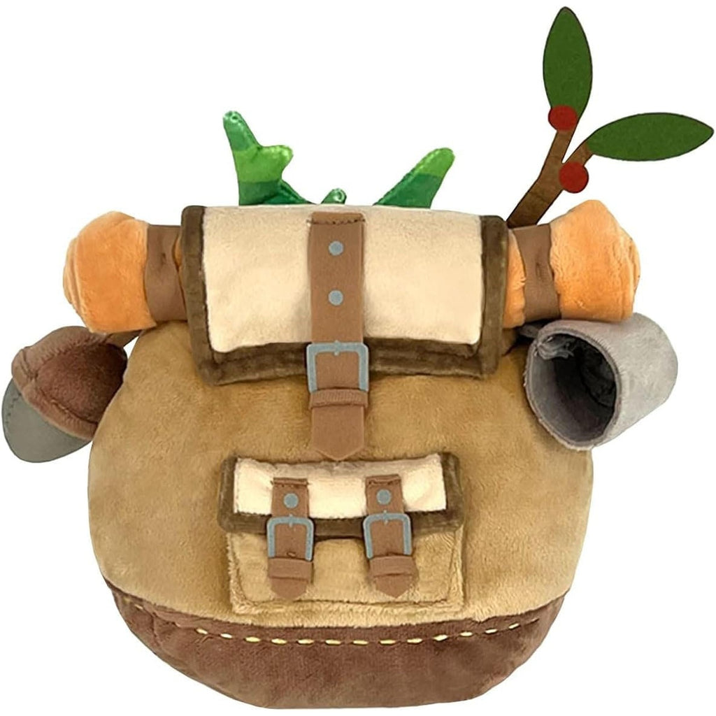 Produktbild The Legend of Zelda: Tears of the Kingdom Plüschfigur ZP04 Korok with Backpack Brown 17 cm