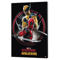 Produktbild Marvel Holzdruck Deadpool & Wolverine 01 Action 35 x 50 cm