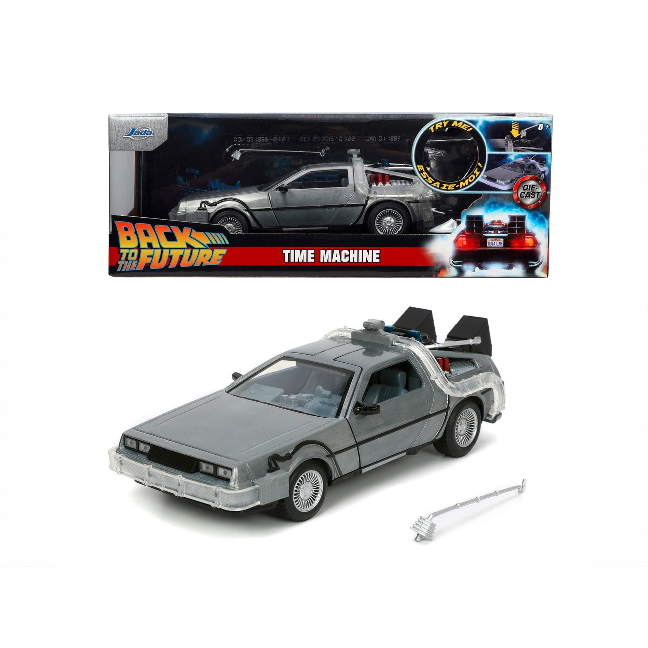 Produktbild Zurück in die Zukunft Diecast Modell 1/24 Time Machine Model 1