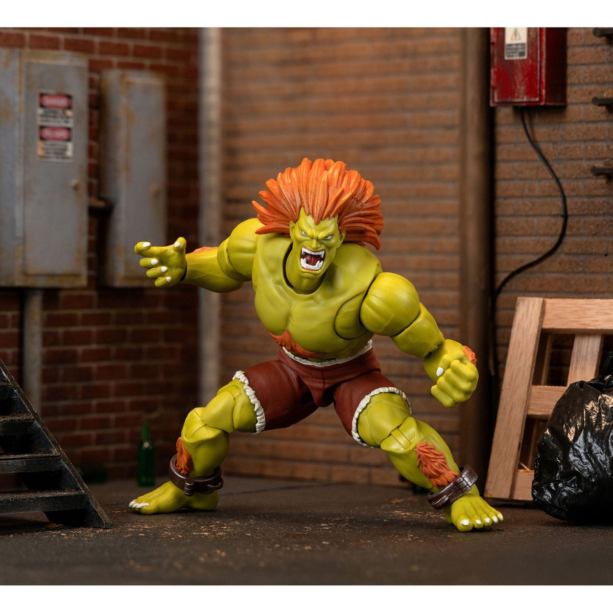 Produktbild Ultra Street Fighter II: The Final Challengers Actionfigur 1/12 Blanka 19 cm