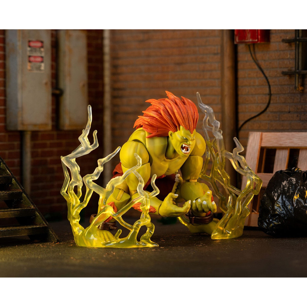 Produktbild Ultra Street Fighter II: The Final Challengers Actionfigur 1/12 Blanka 19 cm