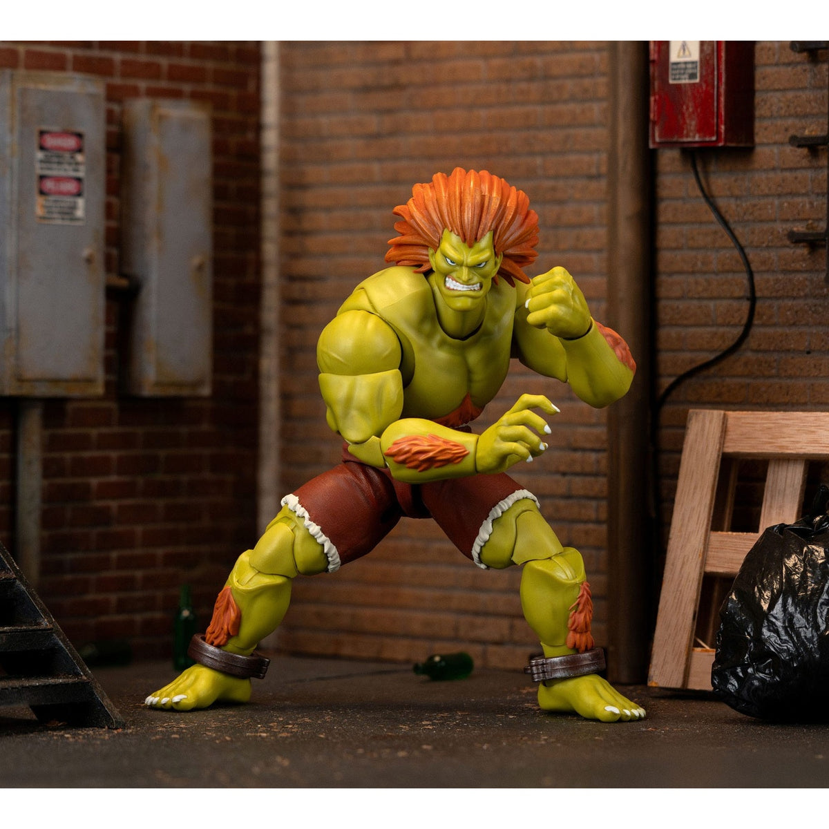 Produktbild Ultra Street Fighter II: The Final Challengers Actionfigur 1/12 Blanka 19 cm