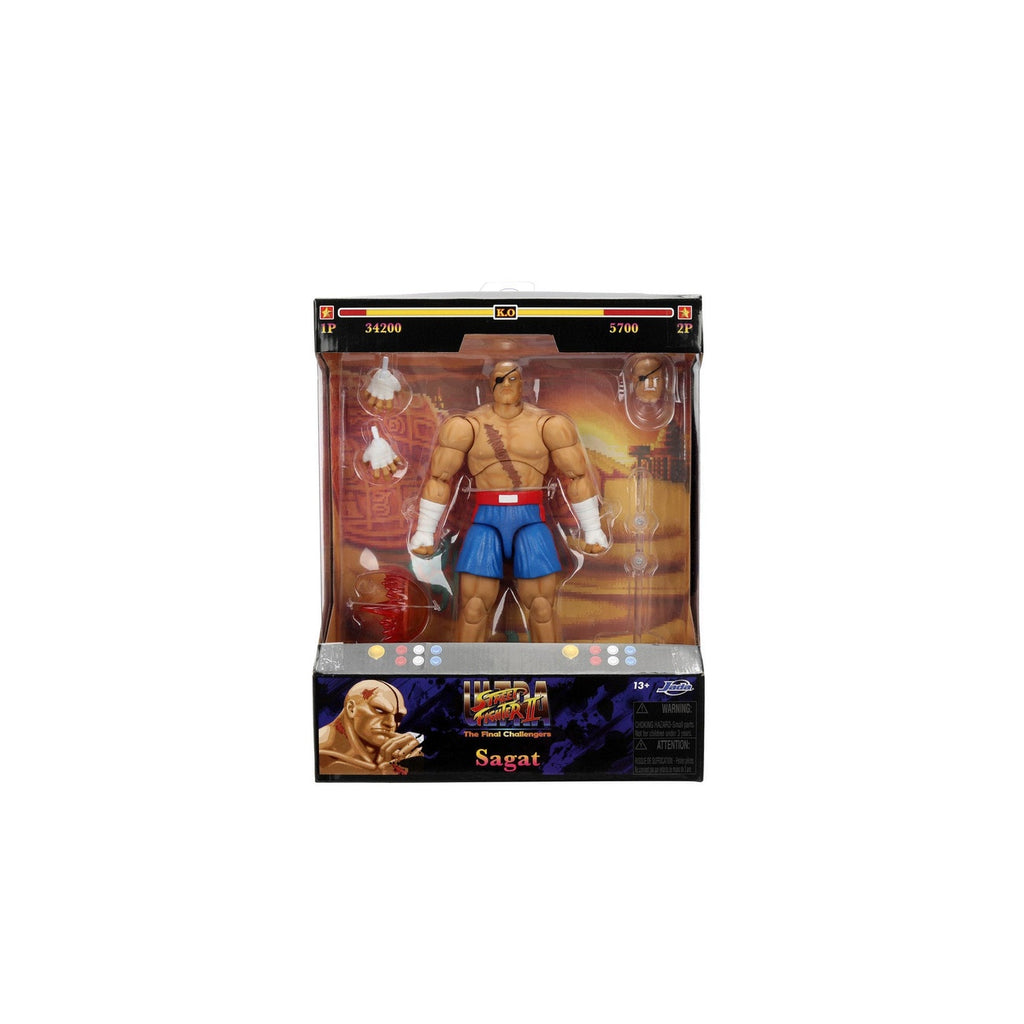 Produktbild Ultra Street Fighter II: The Final Challengers Actionfigur 1/12 Sagat 19 cm