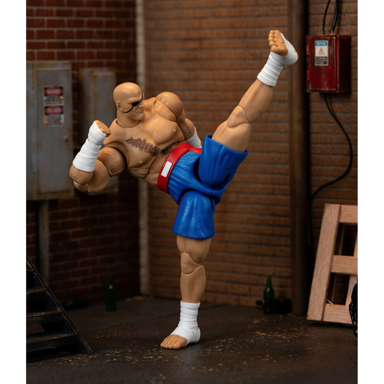 Produktbild Ultra Street Fighter II: The Final Challengers Actionfigur 1/12 Sagat 19 cm