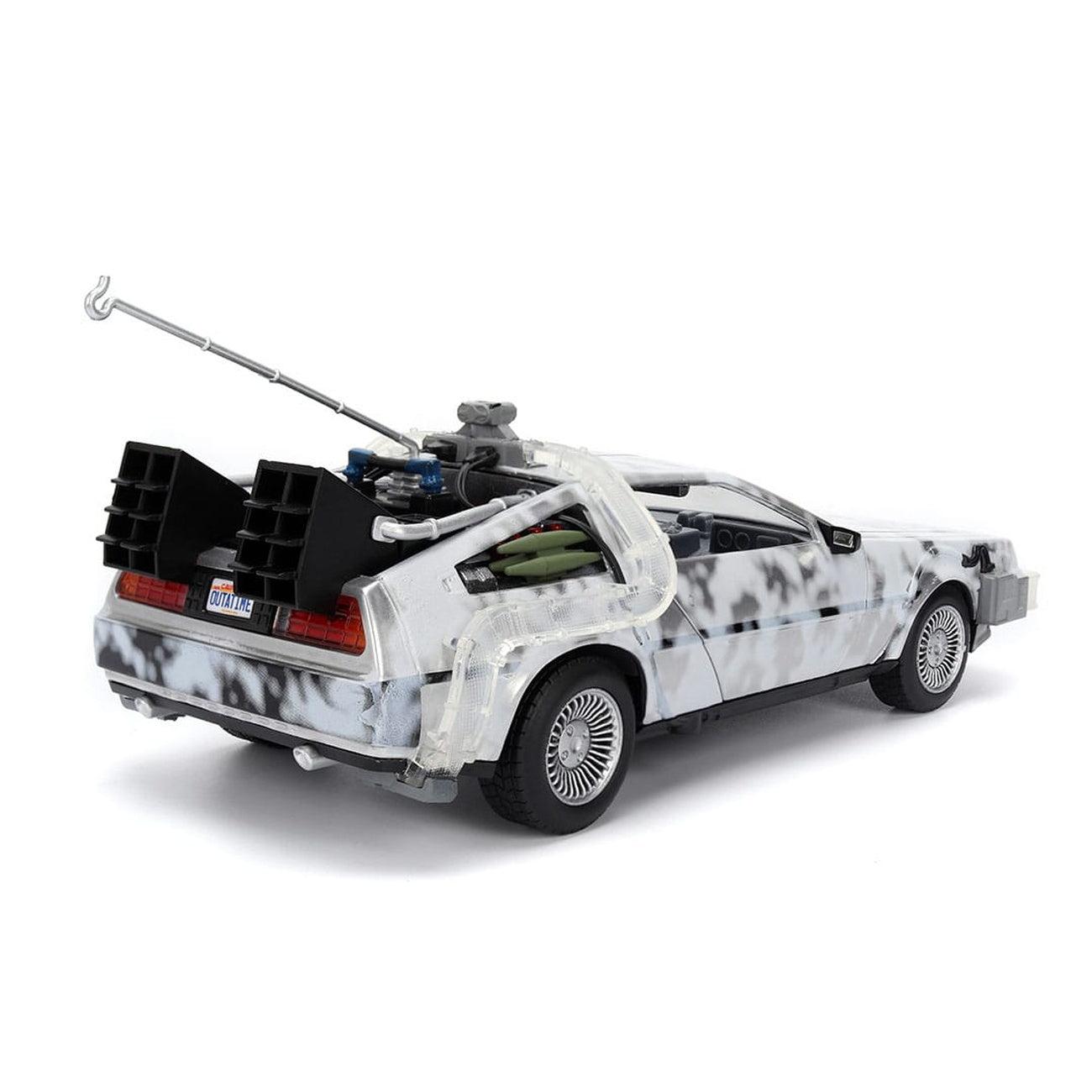 Produktbild Zurück in die Zukunft Diecast Modell 1/24 Time Machine Frost