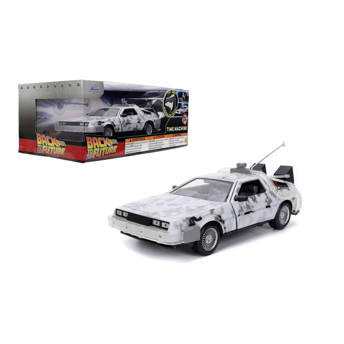 Produktbild Zurück in die Zukunft Diecast Modell 1/24 Time Machine Frost