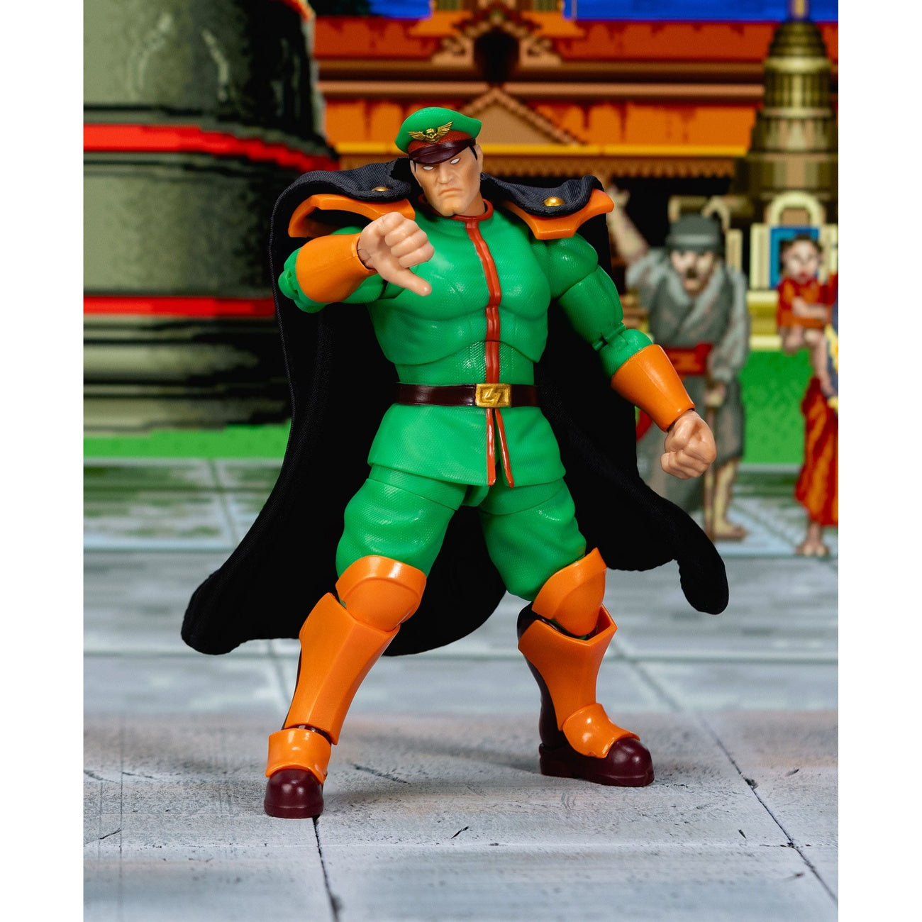 Produktbild Ultra Street Fighter II: The Final Challengers Actionfigur 1/12 M. Bison Deluxe 15 cm