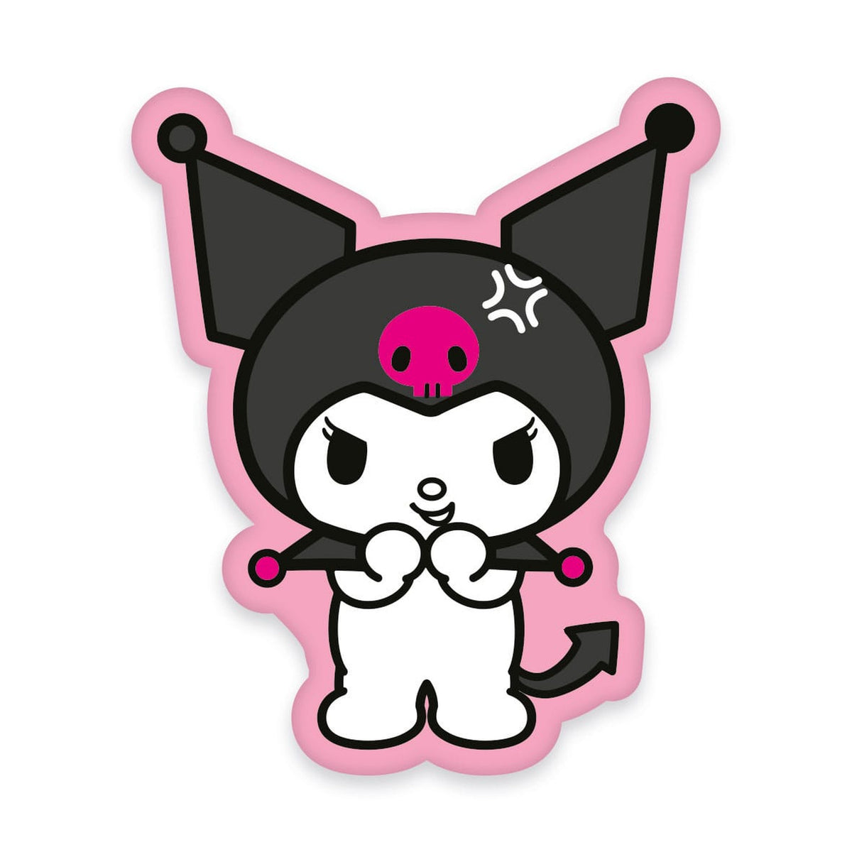 Produktbild Sanrio Dekokissen Kuromi Smiling 36 cm