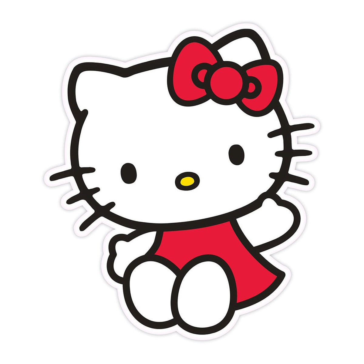 Produktbild Sanrio Dekokissen Hello Kitty Red Dress 36 cm
