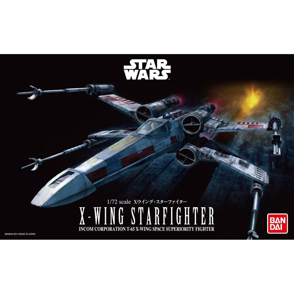 Produktbild Star Wars Plastik-Modellbausatz 1/72 X-Wing Starfighter